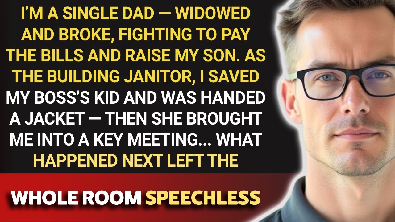 My boss handed me a jacket for saving his son — then I sat in a meeting and everyone was shocked