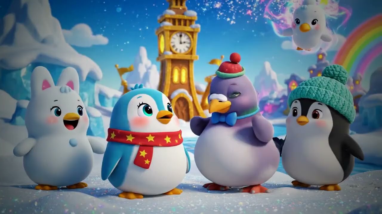 Uzbek | Big Ben-ni Ko‘rishni Istagan Pingvin | The Penguin Who Wanted to See Big Ben | kids song