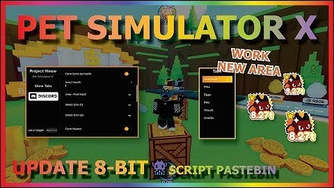 PET SIMULATOR X Script Pastebin 2022 AUTO FARM | AUTO FUSE ?