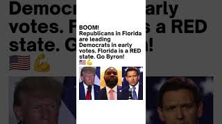Republicans Lead Early Voting in Florida 🚨