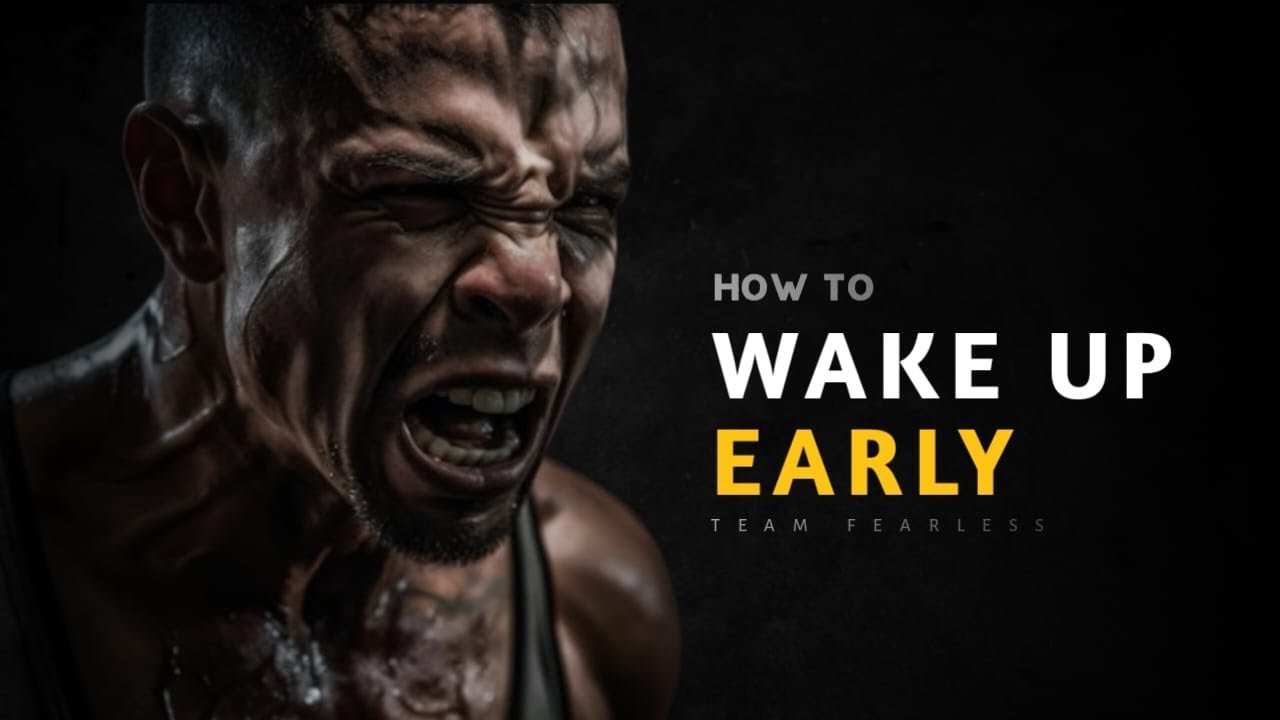 HOW TO WAKE UP EALY BY DAVID GOGGINS | #motivation | MOTIVATIONAL VIDEO