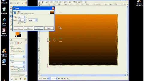 TUTORIAL 1: How To Make Custom Youtube Background Using GIMP 2.6.11
