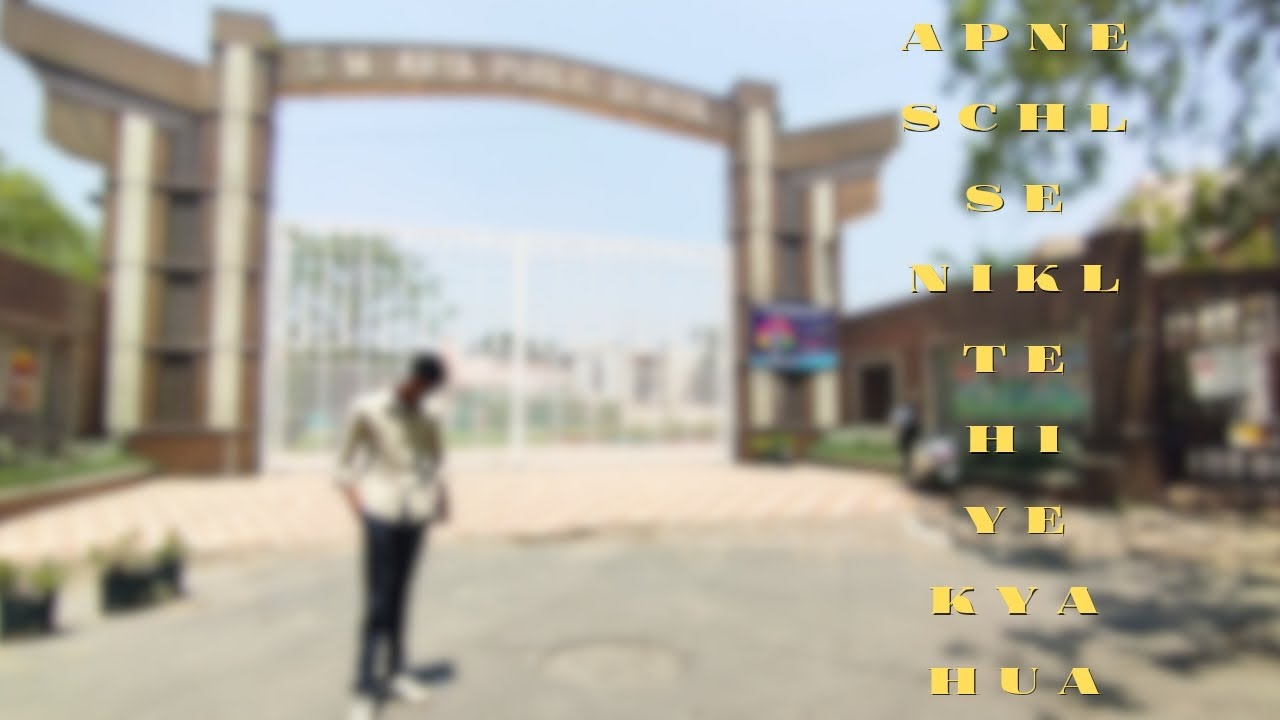 apne-schl-se-niklte-hi-ye-kya-hua-sm-arya-public-school-vlog7