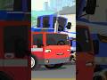 Fire Truck 🚒 Plays With Tractor 🚜 Cartoon For Kids 🧒 #racing #cars #animation #firetruck