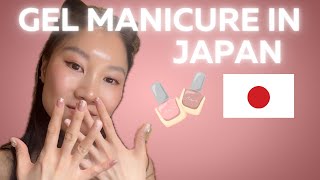 Getting my nails done in Tokyo, Japan
