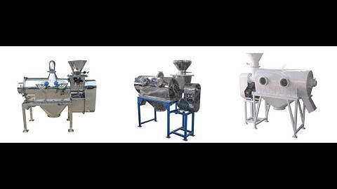 Food grade horizontal airflow sieve centrifugal sieving machine for screening solid products