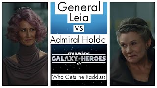 SWGOH Speculation: General Leia vs Admiral Holdo: Who Get's the Raddus?