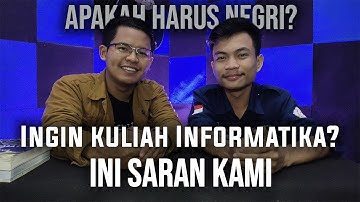 BERBAGI PENGALAMAN SELAMA KULIAH INFORMATIKA