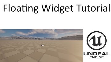 Unreal Engine Tutorial: Floating Widget
