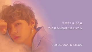 BTS (방탄소년단) - '보조개 (Illegal)' [Han|Rom|Eng lyrics]