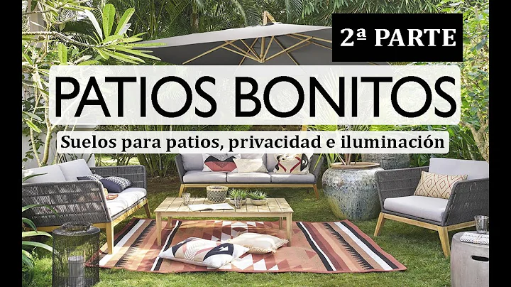 DECORACIN DE PATIOS: Suelos, privacidad e iluminac...