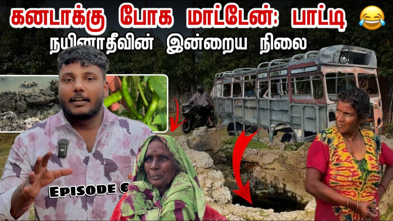 கனடாக்கு போக மாட்டேன்; பாட்டி😂 | நயினாதீவின் இன்றைய நிலை | Nainativu Ep-6 | Pavaneesan