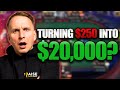 Bencb turning 250 into 20000  poker highlights