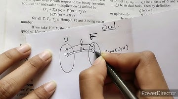 Dual space | Dual basis | Important Theorems
