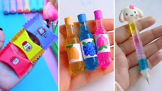 🌈 easy paper craft / paper craft / school hacks /easy to make / how to make / miniature craft