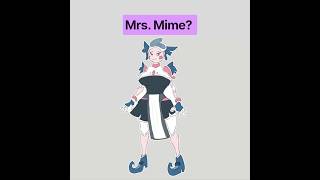 Mr. Mime but made into WIFE? Wifedex Pokemon Waifu Speedpaint