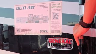 Thor Outlaw 38 K at the Hershey RV Show 2026 | Full-Body Paint, Garage Patio & More