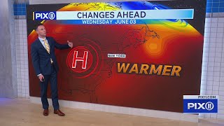 Pleasant warm-up ahead for NYC, heat returns late-week