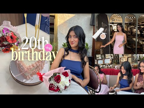 ENTERING MY 20s: a very honest birthday vlog | gifts haul, lunch party, & more 💌