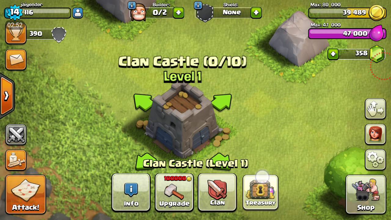 What is clan castle and how to join/create a clan in coc|Hindi|