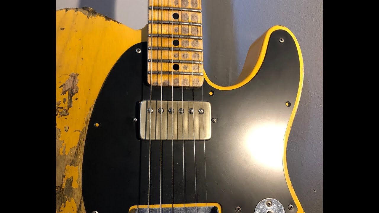 fender telecaster single coil vs humbucker