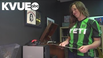 Local vinyl maker collaborates with Austin FC for limited record release | KVUE