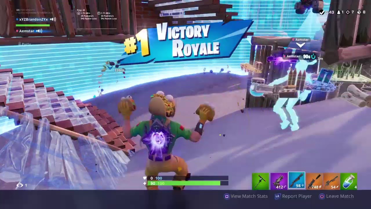 Fortnite Season 10 -New Guaco Skin W/ friends Road to 1k subs