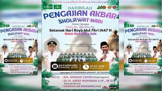  Pengajian  Khanwar Zahid dalam Rangka Halal Bihalal  Dssingget    Ana 