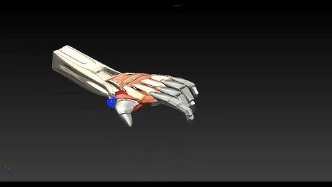(PART 3) Modeling a Prosthetic Hand with the Power Surfacing add-in for SOLIDWORKS®