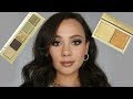 Natasha Denona Mini Gold Eyeshadow Palette & Glow Gold Highlight Duo | Review, Swatches & Tutorial