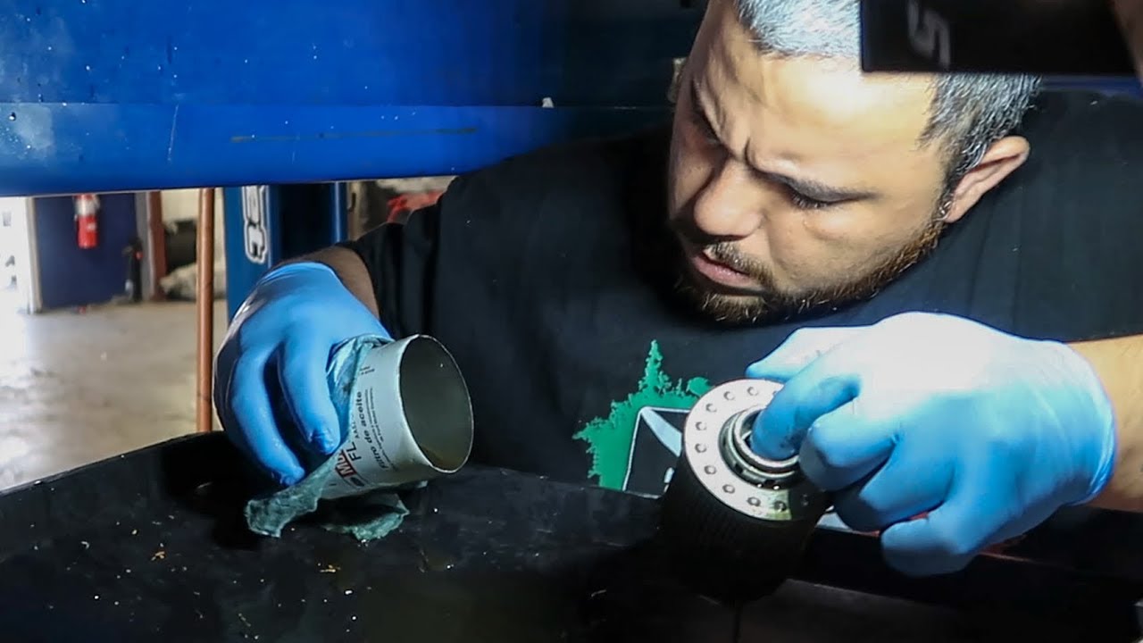What Oil Filters catch when Breaking In Engines YouTube