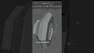Low Poly Headphones 3d Modeling.  Autodesk Maya tutorial