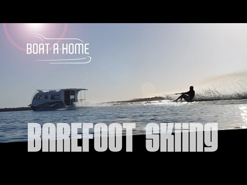 Barefoot Skiing behind the Boat A Home