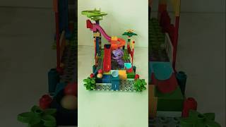 🦖 Duplo Marble Run: Dino Adventure Land!🌀#asmrtoy#marblesrace #asmr#asmrmarbles #marbleasmr
