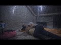Heavy rain and wind also make camping difficult.