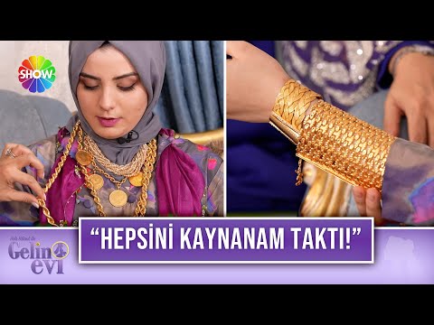 Seçil gelinin 2 gün süren köy düğününde takılan altınlar! | Gelin Evi 1071. Bölüm