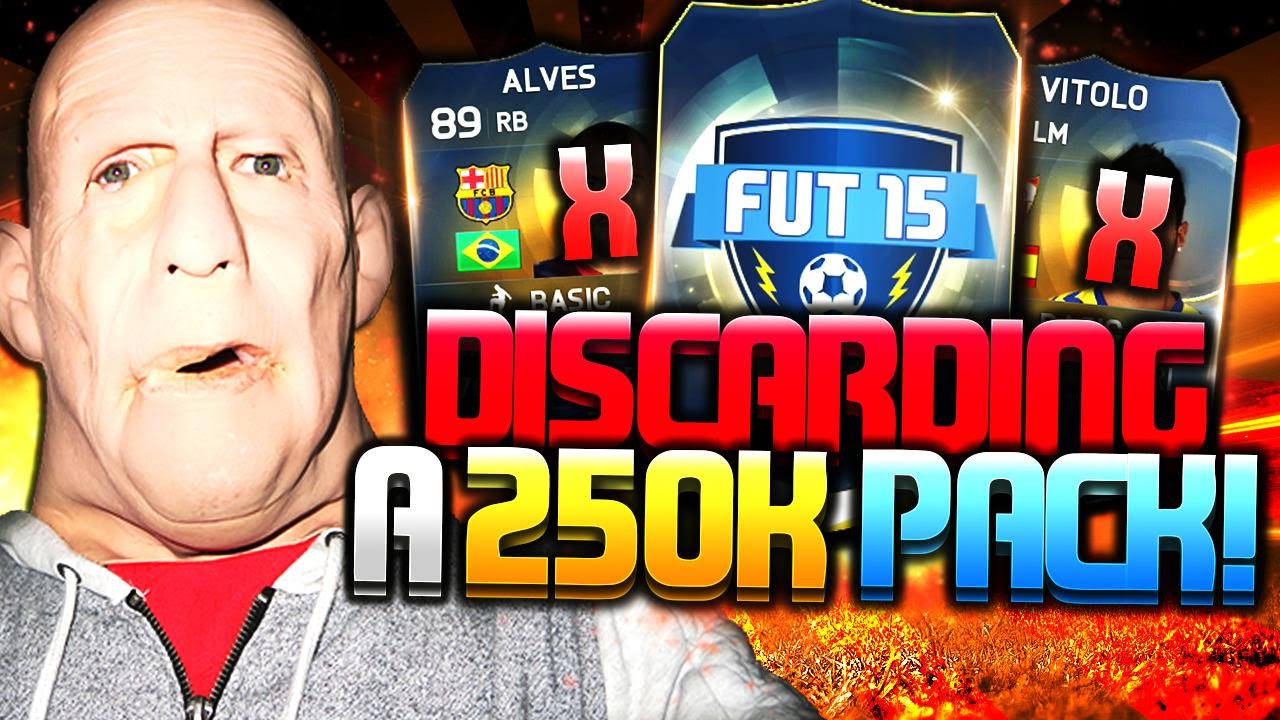DISCARDING A 250K TOTS PACK!!! FIFA 15