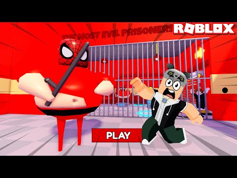 Spiderman Barry Hapishanesinden Kaçıyorum !! - Roblox