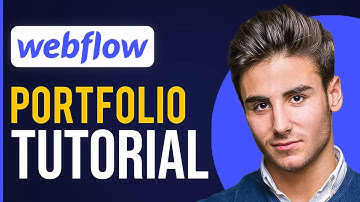 How To Create Portfolio Website In Webflow | Beginners Tutorial 2025