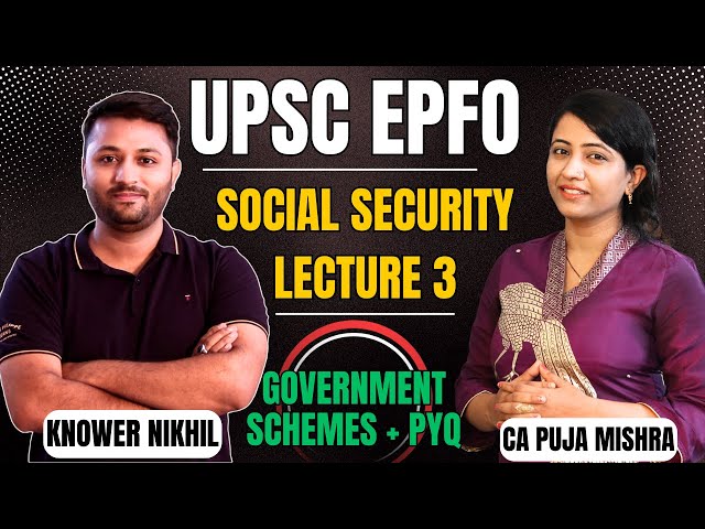 Video Summary - UPSC EPFO Social Security Class 2 | Memory Tricks ...