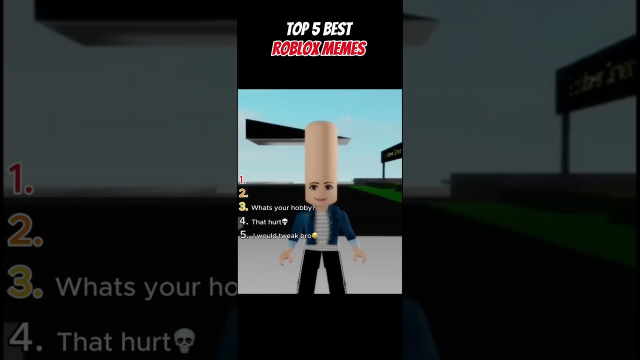 Funny Roblox Memes Shorts Internet Top Ranking Brookhaven N