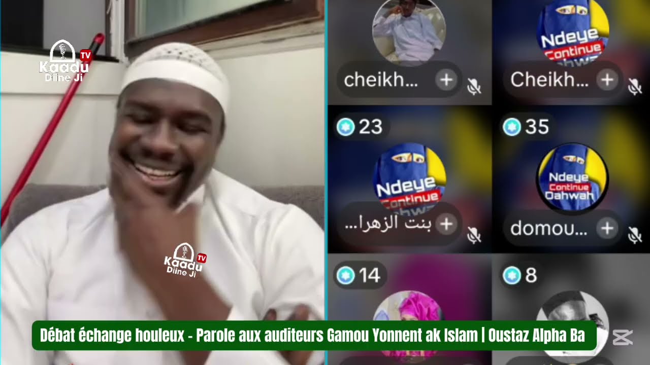 Débat échange houleux - Parole aux auditeurs Gamou Yonnent ak Islam | Oustaz Alpha Ba 