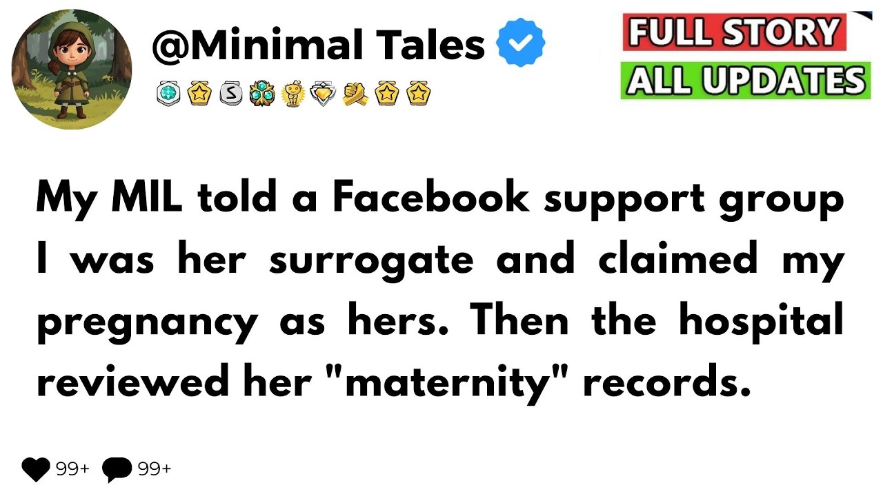 My MIL told a Facebook support group I was her surrogate and claimed my pregnancy as hers..