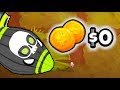 Is It Possible To Beat A ZOMG With $0? (Bloons TD 6)