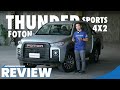 2024 foton thunder sports 4x2 review  proper workhorse at php 12m