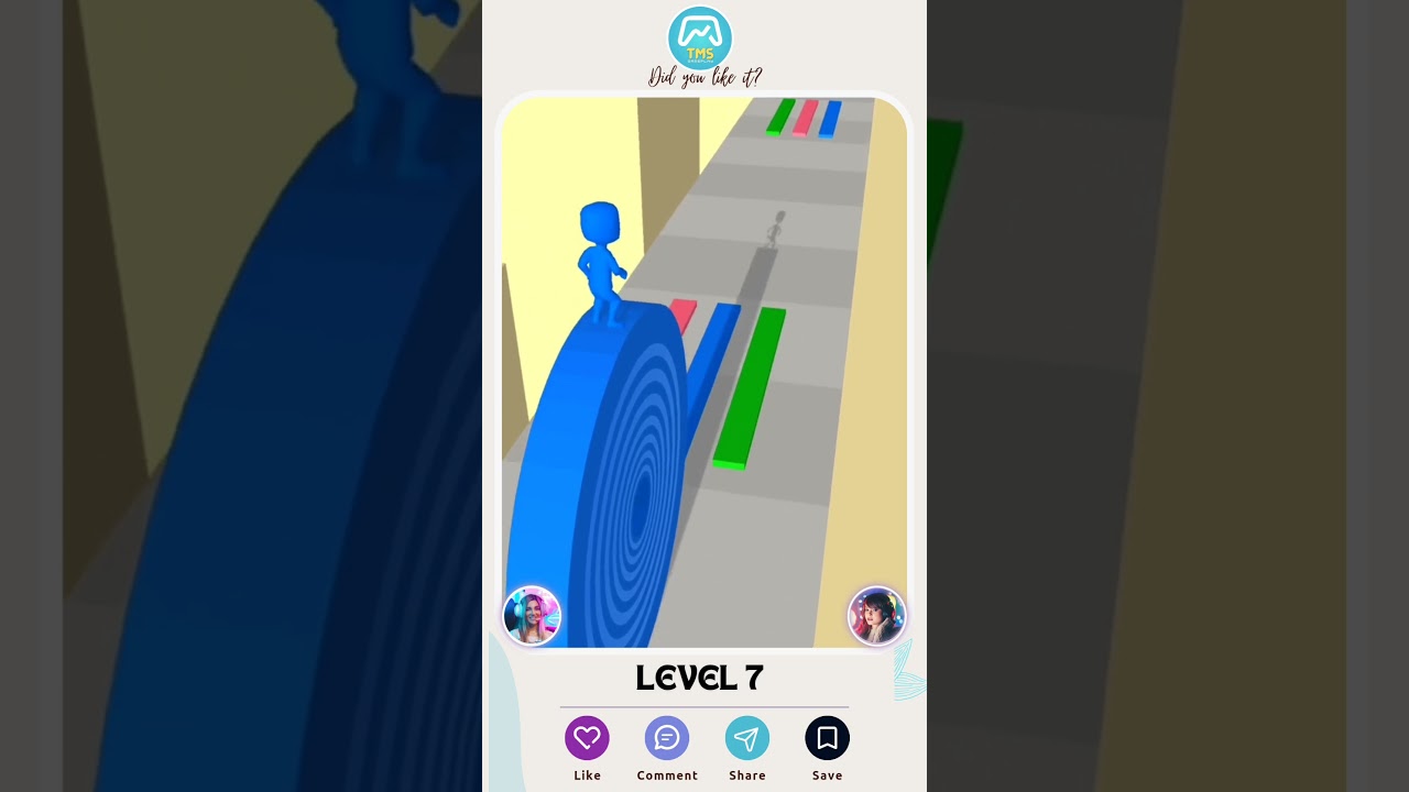 Casual games for Android : Layers Roll Level 7 : 