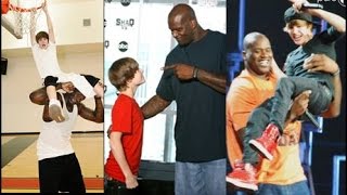 Justin Bieber Vs ShaQ - Funny Videos 2010 | Bowling | Basketball | Dance Off | Baby