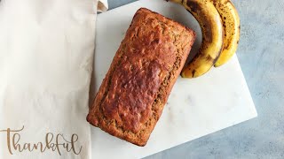 Whole Wheat Banana Bread Eggless