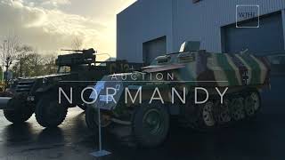 Auction Normandy 2022 - Sd.kfz 251, Kübelwagen, M3A1, ...