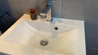 How to easily clear a clogged sink, stop foul smells coming from sink and remove P trap.